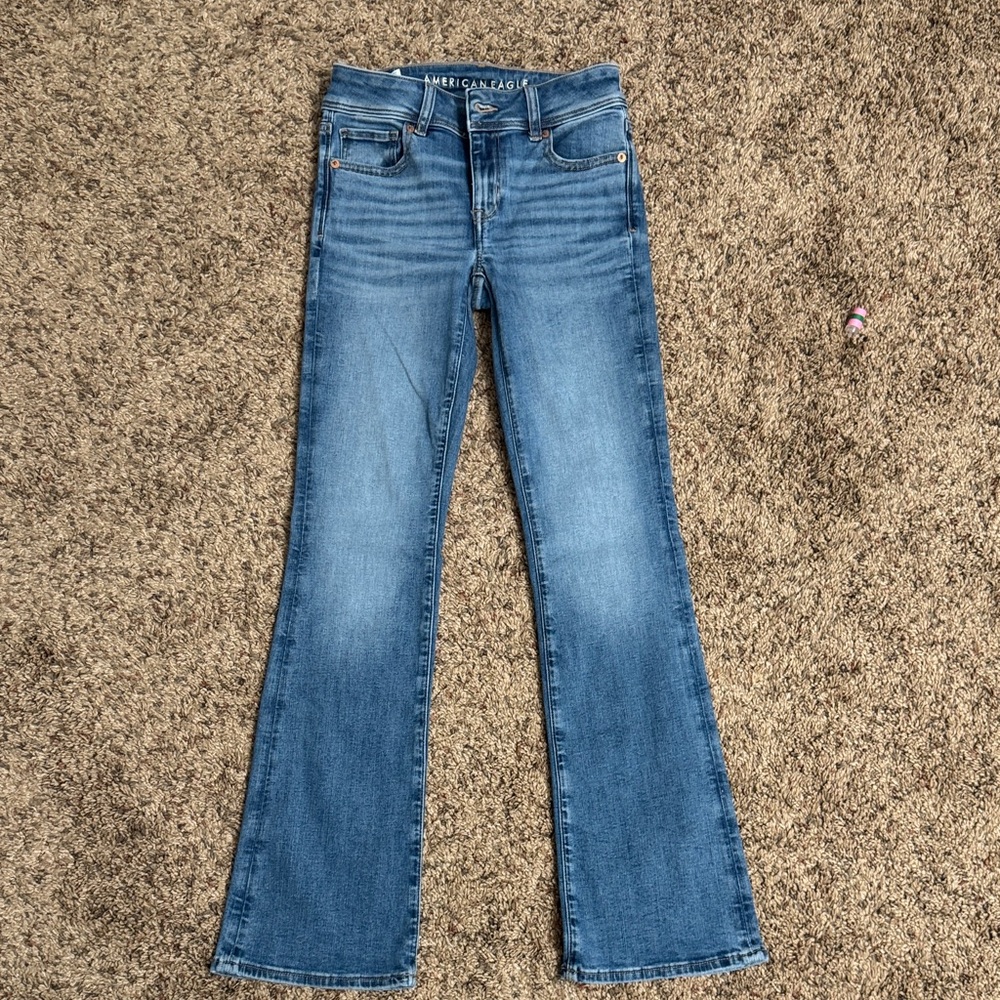 American Eagle Outfitters Women's Wide Leg Denim Jeans